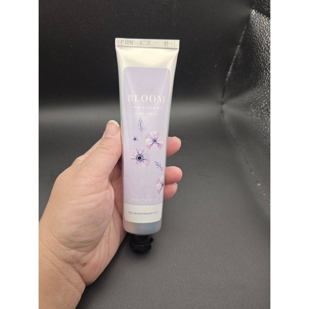 Bloom Lilac& Jasmine Hand Cream 4.4 FL Oz The Aromatherapy Co.